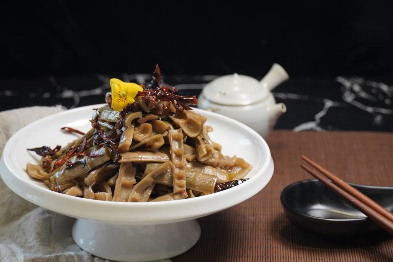 【麓熹小苑】中餐厅 炝拌熊猫笋