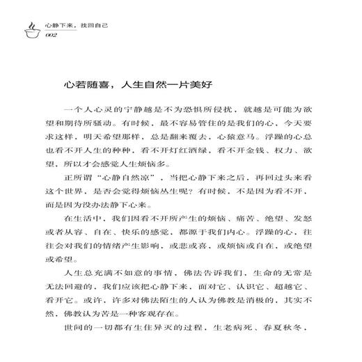 正版书籍 心静下来 找回自己 高荣 冥想指导书心灵修养成功励志人生哲学人生智慧书克服负面情绪提升自我摆脱离焦虑浮躁心灵鸡汤书 商品图3