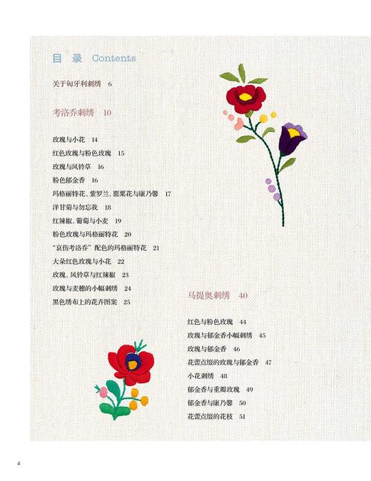 2020新书 匈牙利风情刺绣 筒井晴美 初学者也能快速上手的传统手工教程 零基础学刺绣技巧书籍 刺绣针法刺绣图案花样手工DIY制作 商品图1