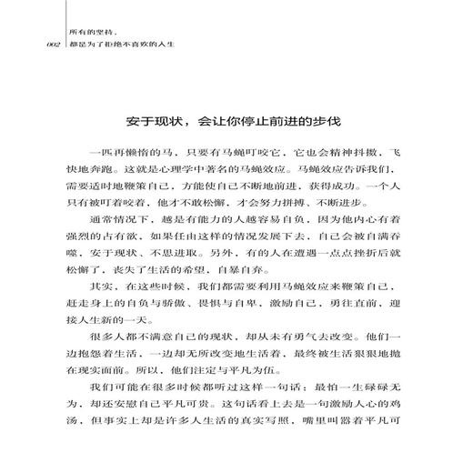 所有的坚持 都是为了拒绝不喜欢的人生 吴大有 写给每一位不甘平庸 渴望成长的年轻人的成长激励之书 自我实现励志成功书籍畅销 商品图3