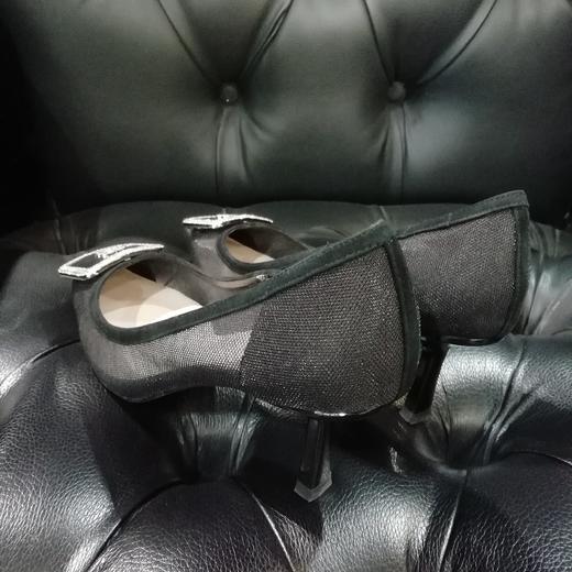 LFGJ10201纱网透气细高跟船鞋 商品图2