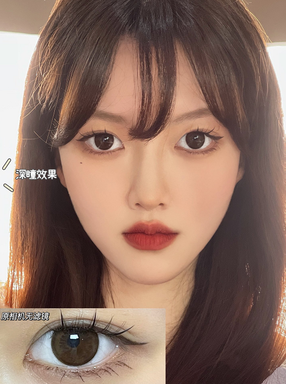 【小红书推荐】zreslens 赤茶巧.年抛/直径14.5/着色13.8-14.0，138/一副，198/两副，238/三副（商品详情任选，3月28号结束）