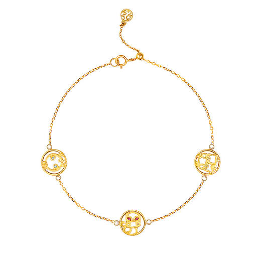 【熙】鸡蛇牛生肖三合·手链 商品图0