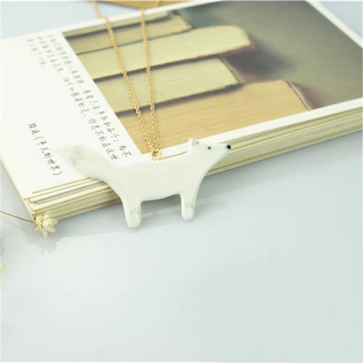 【为思礼合集】项链 原创清新森女系 时尚气质 穿衣百搭 原创 手工手绘项链 商品图10