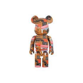 收藏系列 Be@rbrick 1000%系列 安迪沃霍尔&巴斯奎特 2代
