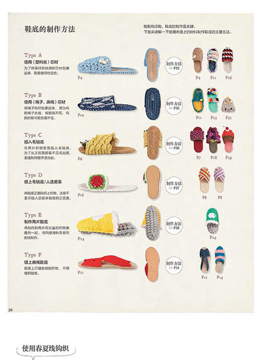 正版书籍 钩针编织的四季拖鞋 凉鞋 日本无限知识株式会社 钩编入门书籍春夏秋冬都适用的家居鞋拖鞋凉鞋宝宝毛线钩针鞋手工编织书 商品图1