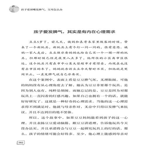 孩子爱顶嘴发脾气，父母怎么办 孙晓燕 育儿家庭教育书籍正面管教正面引导掌握教育主动权家教方法儿童情绪管理良好性格培养书籍 商品图3