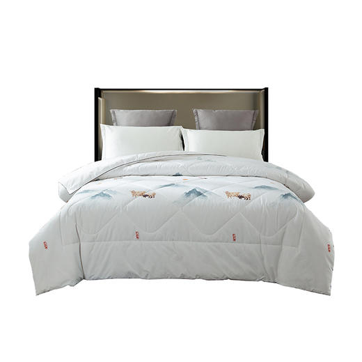 博洋家纺 国风纯羊毛被 200*230cm 商品图0