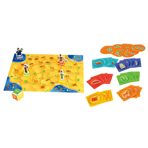 2020新书 小脚丫走丝路 3D场景拼插 吐鲁番 3-6岁绘本游戏书 专注力训练益智游戏 中国传统文化科普读物 儿童益智游戏绘本故事书籍 商品图3