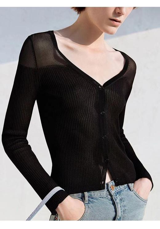 【2021夏上新】【9折】4楼MOCO夏针织外套原价1499现价1349 商品图3