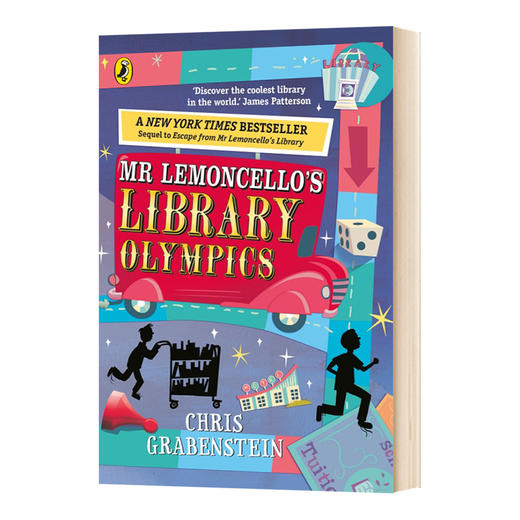 神奇图书馆系列2 英文原版 Mr Lemoncello's Library Olympics 国际大奖小说 青少年英语课外阅读 英文版进口原版书籍 商品图0