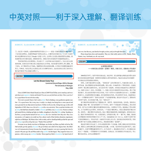 【正版新书】英语疯狂听 名人励志演讲集 英汉对照 英语口语自学书 英语听力书 口语900句教材听力训练日常交际外贸商务发音秘诀书 商品图2