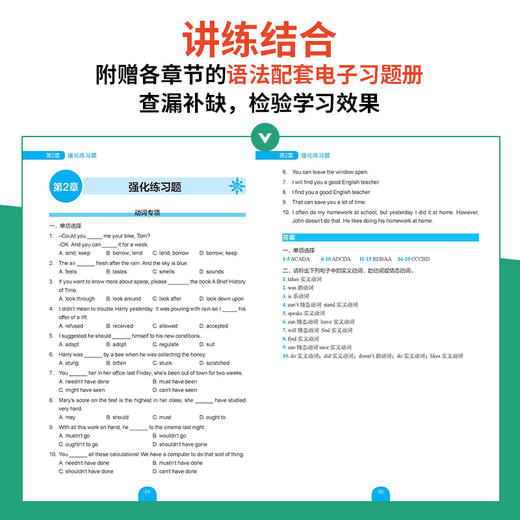 2020新书 英语语法零基础入门 附电子习题册 李琦 英语语法零基础入门宝典 英语法书英语语法大全 初中实用英语语法自学教程书籍 商品图3