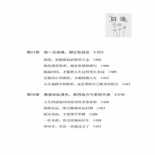 【正版】熬过最难熬的日子 便是春暖花开 王楠心灵鸡汤正能量书人生哲学中国式智慧忍耐力积蓄实力成就人生青春正能量励志图书 商品图1