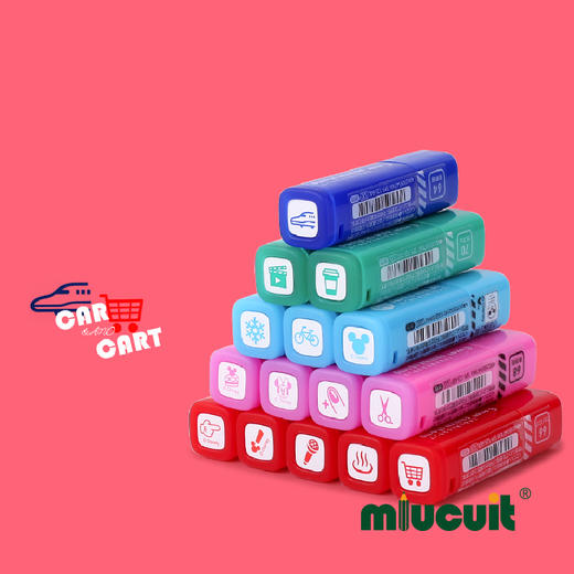 日本PILOT百乐可擦印章迷你可爱印章手帐装饰印章-迪士尼限定款 商品图0