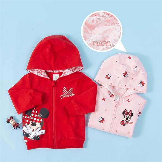 迪士尼女童春秋新款中小童洋气儿童卫衣上衣外套 商品图3