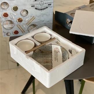 尚陵陶瓷 木戈餐具17件套 商品图3