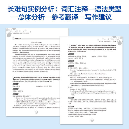 【正版】快赢考研英语 语法与长难句解析 阅读/翻译适用版 胡大元 大学生考研英语句型句式讲解辅导书 高频考点真题解析重难点详讲 商品图4