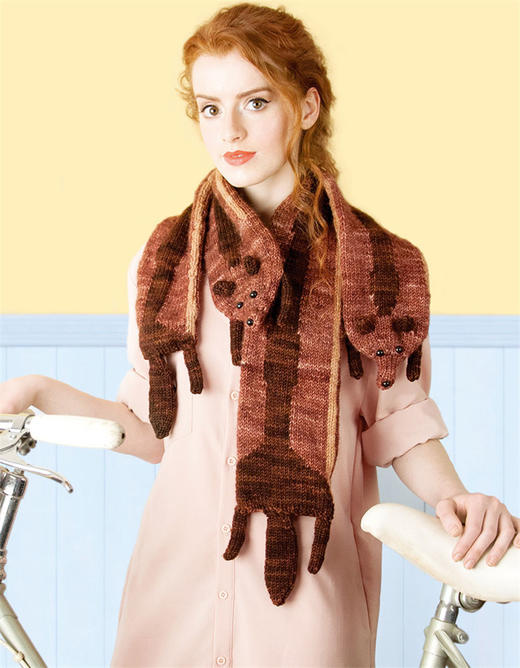 大森林动物编织：野生动物系列服饰家居手织设计 手工编织棒针钩针编织基础针法图解 围巾帽子手套编织毛线毛衣编织书籍 商品图4