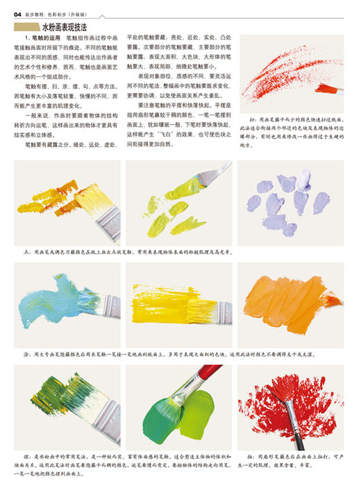起步教程：色彩初步（升级版） 素描零基础初自学入门色彩基础教程少儿童水粉画临摹零基础入门书籍高艺校联考临摹范本材 商品图3