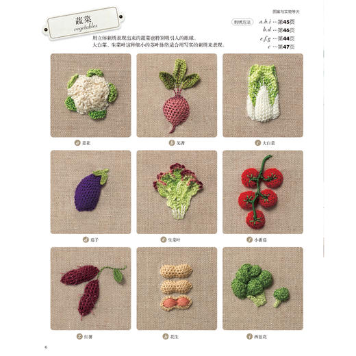 现货正版| 圆滚滚的立体刺绣 DIY手工艺书籍 刺绣针法立体刺绣入门 学刺绣的书附带图解教程简单易学 商品图2