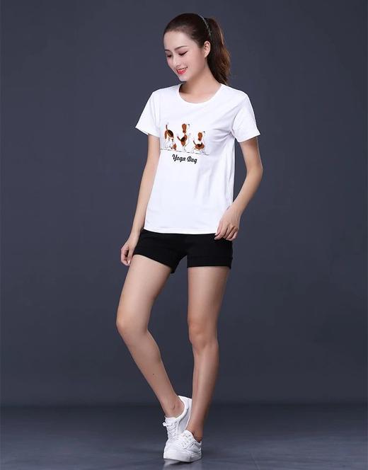 T恤 | 进口纯棉升级版（旺财瑜伽系列） 商品图5