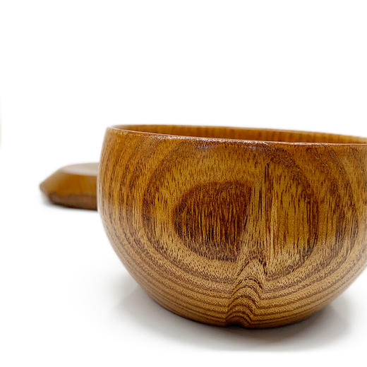 餐具枣木带盖饭碗9137-2/无包装 商品图2