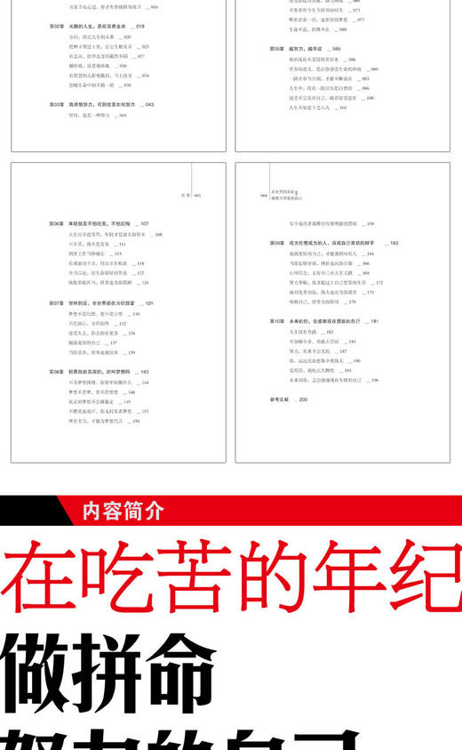 在吃苦的年纪,做拼命努力的自己 自我实现类励志书籍 畅销书排行榜 正能量图书青春文学小说 男女性心灵鸡汤 人生哲学治愈 商品图2