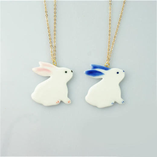 【为思礼合集】项链 原创清新森女系 时尚气质 穿衣百搭 原创 手工手绘项链 商品图8