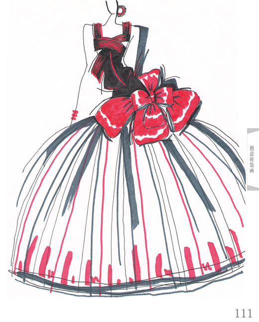 刘涛·西子:用线画出来的工笔时尚 服装设计专业教材书籍服装设计入门自学零基础时装画与时装设计教程服装设计手绘服装设计书籍 商品图4