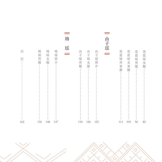 金秀瑶族服饰图鉴 广西少数民族服饰艺术书籍 金秀瑶族服饰工艺 金秀瑶族服饰形制结构图案纹样色彩与穿戴方法 少数民族服饰文化书 商品图1