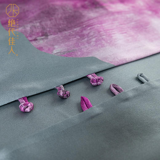 绝代佳人艺术珍藏之心经印花真丝丝巾缎面百变防晒披肩桑蚕丝夏季 商品图3