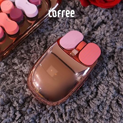 洛斐LOFREE 薯片蓝牙鼠标 玫瑰金 绽放无线蓝牙鼠标女生macbook笔记本台式电脑 商品图4