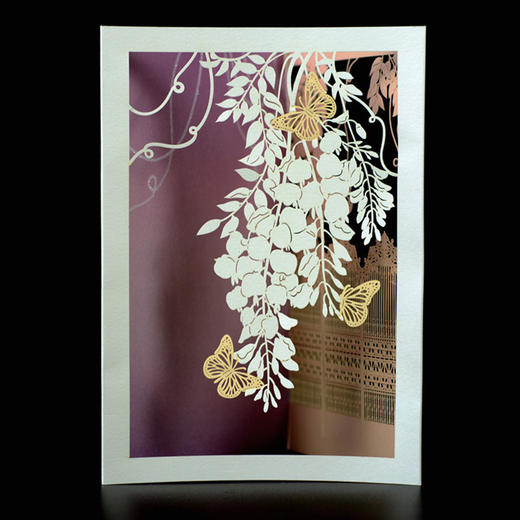 【为思礼合集】台湾金音创意卡片 猫咪生日卡 风景三折卡 凯西说书卡 创意立体贺卡 生日 结婚贺卡 商品图4