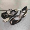 lFGJ 0340法式粗跟水钻方头系带时尚女鞋 商品缩略图10