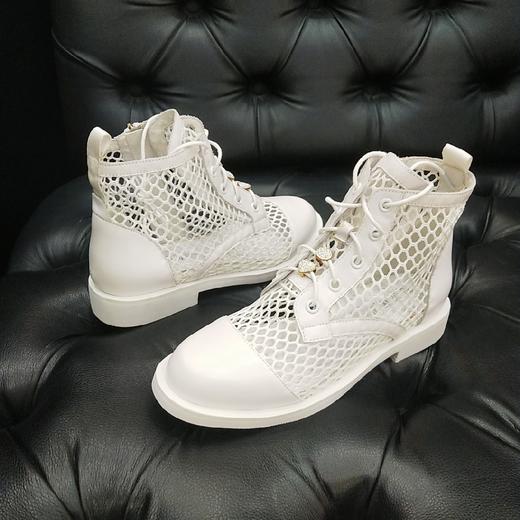 LFGJ 4604 网纱镂空透气个性凉鞋女 商品图7