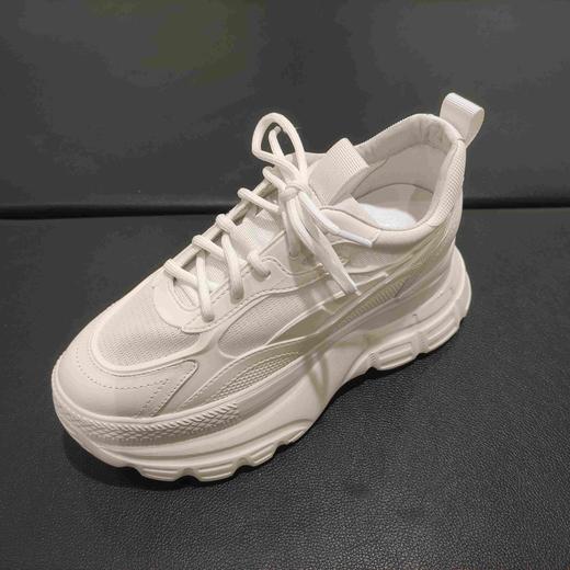 lFGJ 2264 轻便厚底老爹鞋显瘦网面透气运动休闲鞋百搭 商品图0