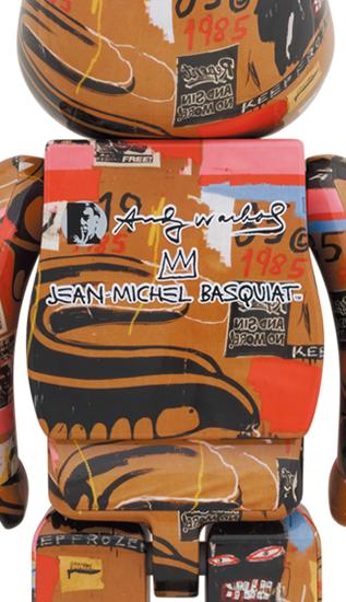 收藏系列 Be@rbrick 1000%系列 安迪沃霍尔&巴斯奎特 2代 商品图1