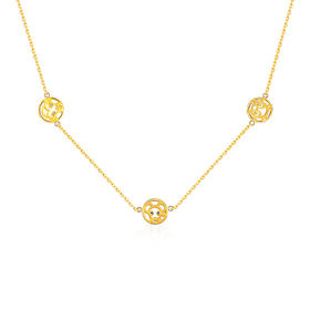 【熙】鼠猴龙生肖三合·锁骨链