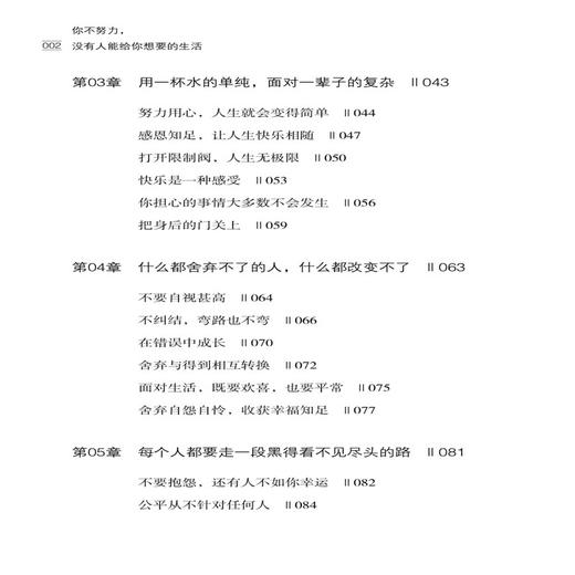 2019新书 你不努力没有人能给你想要的生活 正能量书 成功励志学 别在吃苦的年纪选择安逸你的善良 青春文学 生活克服负能量情绪 商品图1