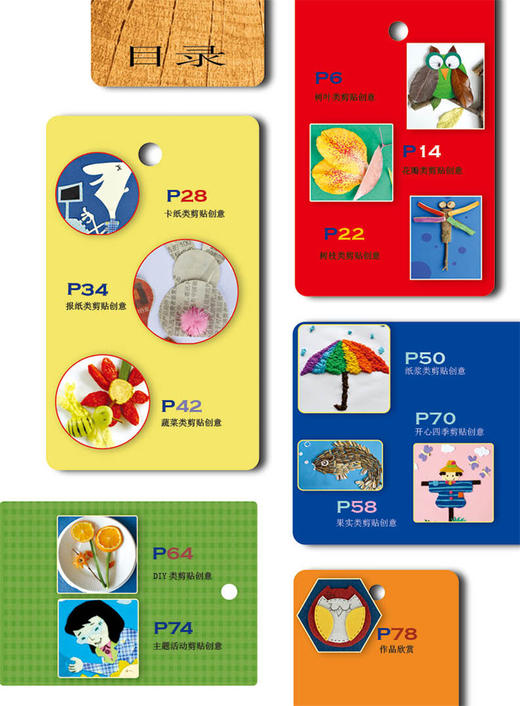 幼儿园剪贴创意综合篇 商品图2