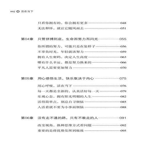 正版书籍 活在当下 张海波做个有出息的青少年不为过去的事情而后悔不为未知的事情而恐惧把握青春努力向前珍惜时光享受当下励志 商品图1