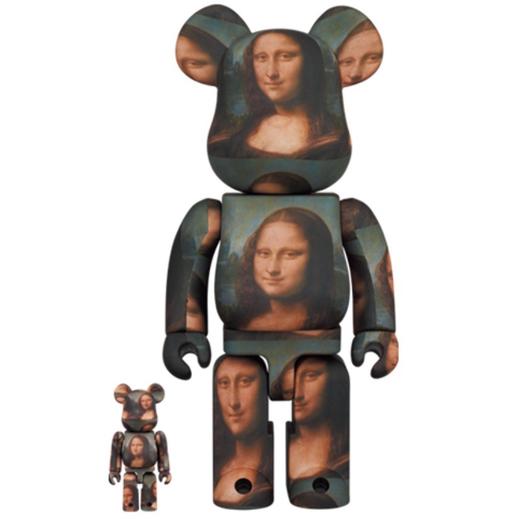 Bearbrick 蒙娜丽莎 400%+100% 商品图0