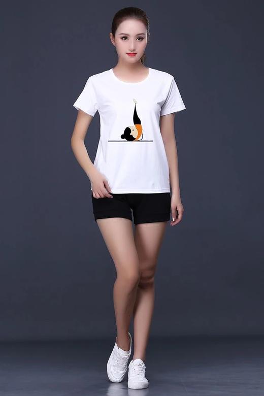 T恤 | 进口纯棉升级版（24小人瑜伽体式） 商品图4