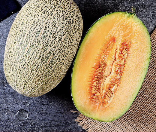 新疆火焰哈密瓜晓蜜25号哈密瓜新鲜水果4斤礼盒8斤装