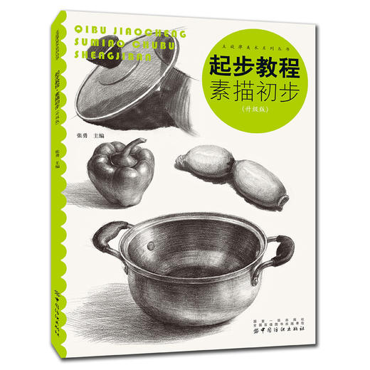 起步教程（升级版）（素描初步） 素描书入门自学零基础 素描基础教程 初学者临摹静物 石膏几何体 速写人物头像入门教材 商品图0
