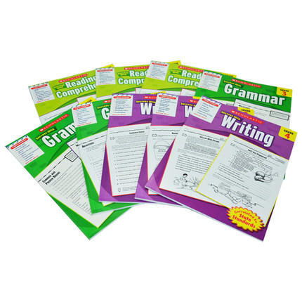 【宝莉爹书单5-12岁·入门级+进阶级各8册】学乐成功系列 Scholastic Success 学前-5年级练习册 【写作/阅读/常见字/语法/拼写全套，2个规格可选】 商品图3