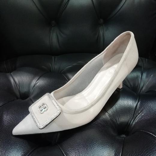 LFGJ10201纱网透气细高跟船鞋 商品图6