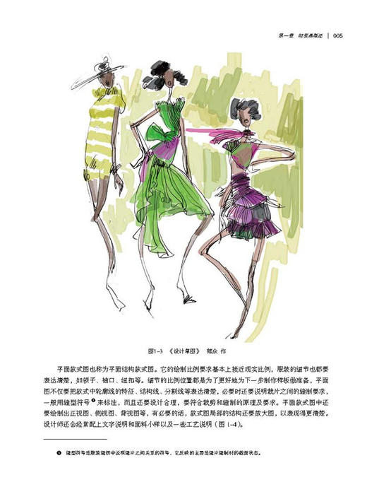 时装画实用技法—手绘表现·电脑表现 商品图1