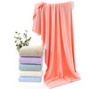 家减尘除花边珊瑚绒浴巾J8328（颜色随机） 商品缩略图2